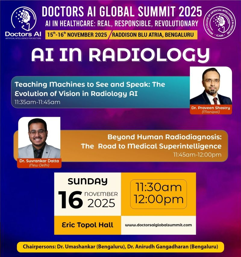 DoctorsAI Global Summit 2025 - AI in Radiology event thumbnail